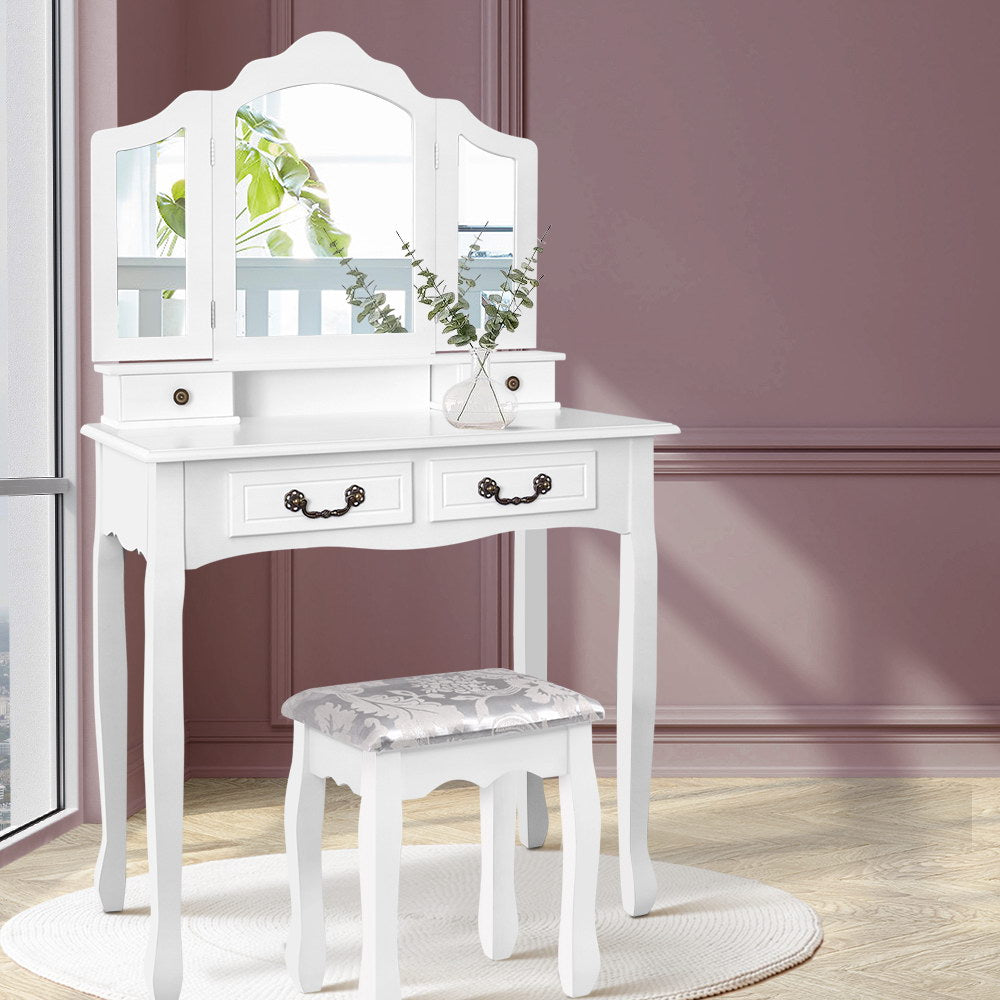 big lots vanity and stool