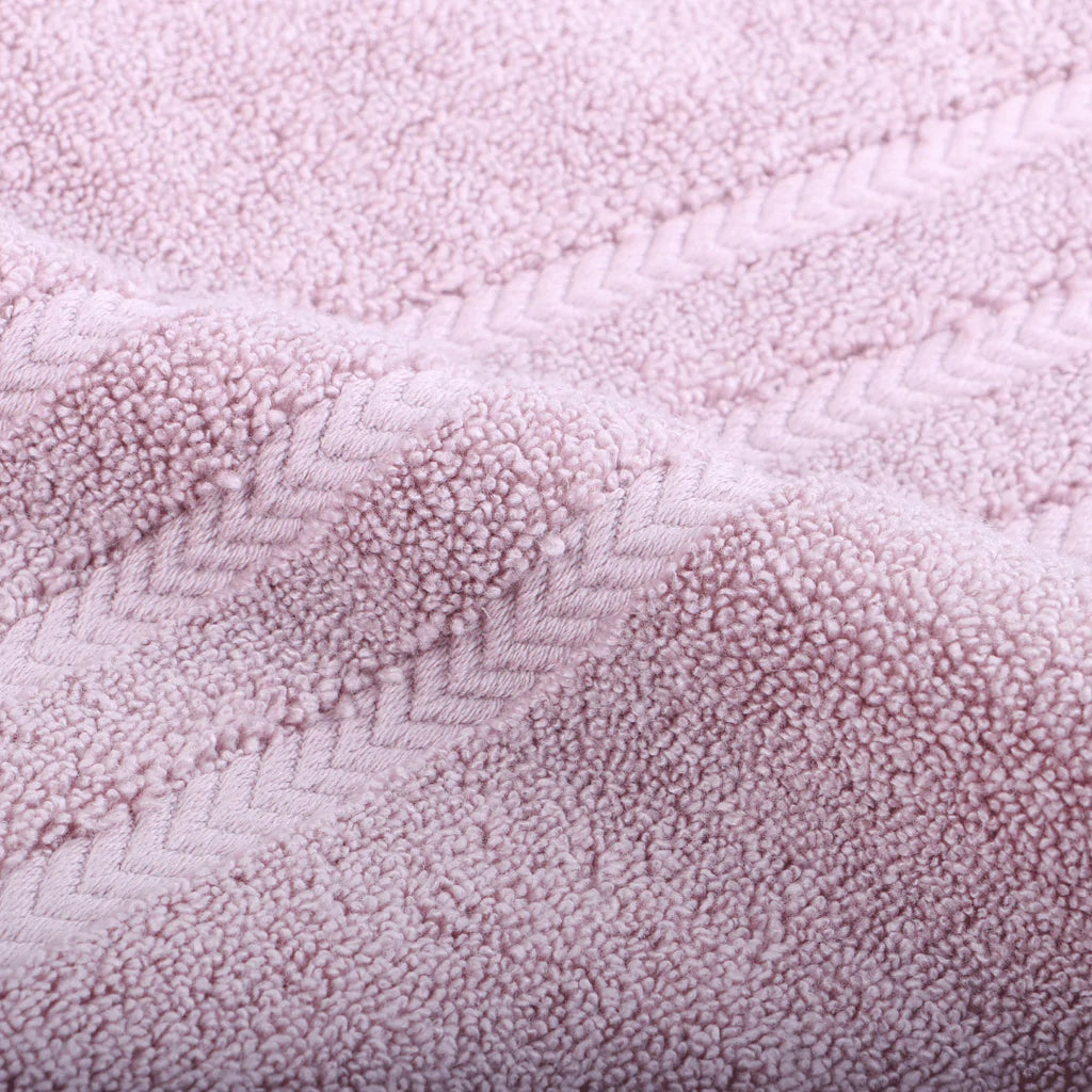 Pure Zone Bamboo Royalty Bath Sheet - Dusty Pink - 90x150cm