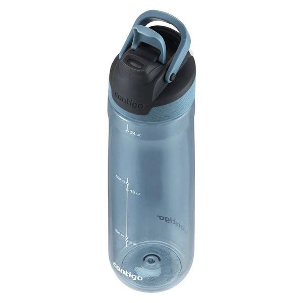 NEW Contigo Autospout Drink Water Bottle 709mL / 24oz Grey BPA-Free Leak  Proof!