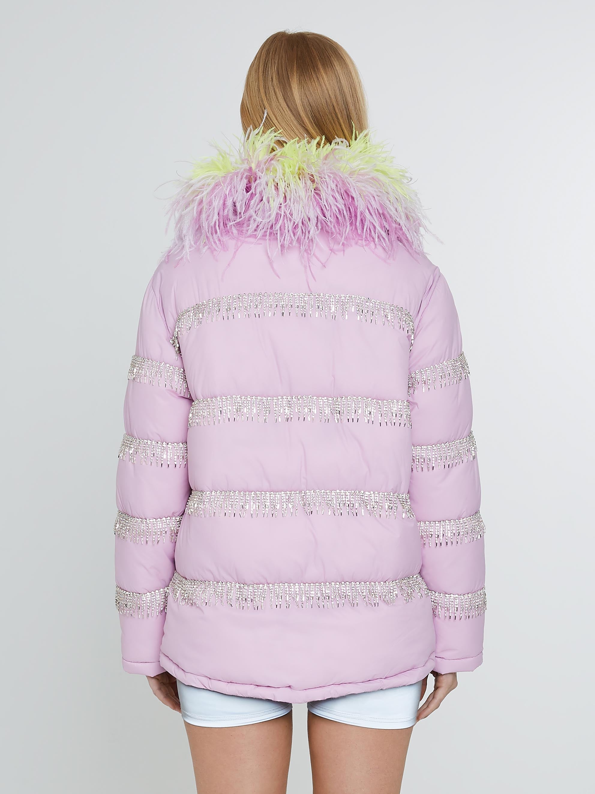 lilac puffer jacket