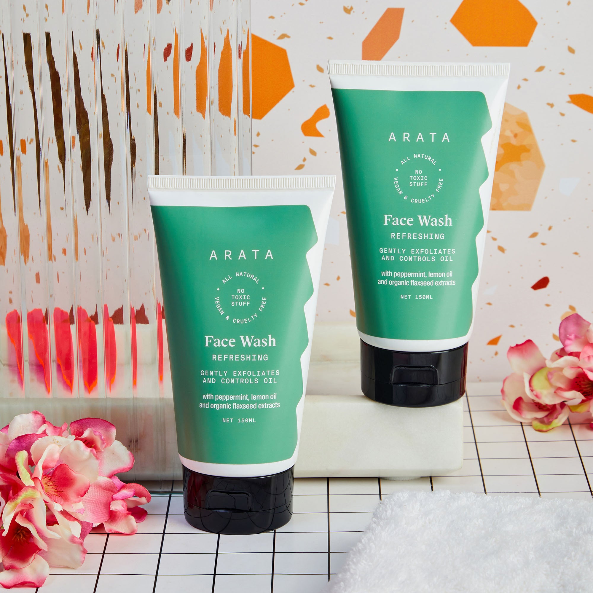 Arata Refreshing Face Wash (Pack of 2)
