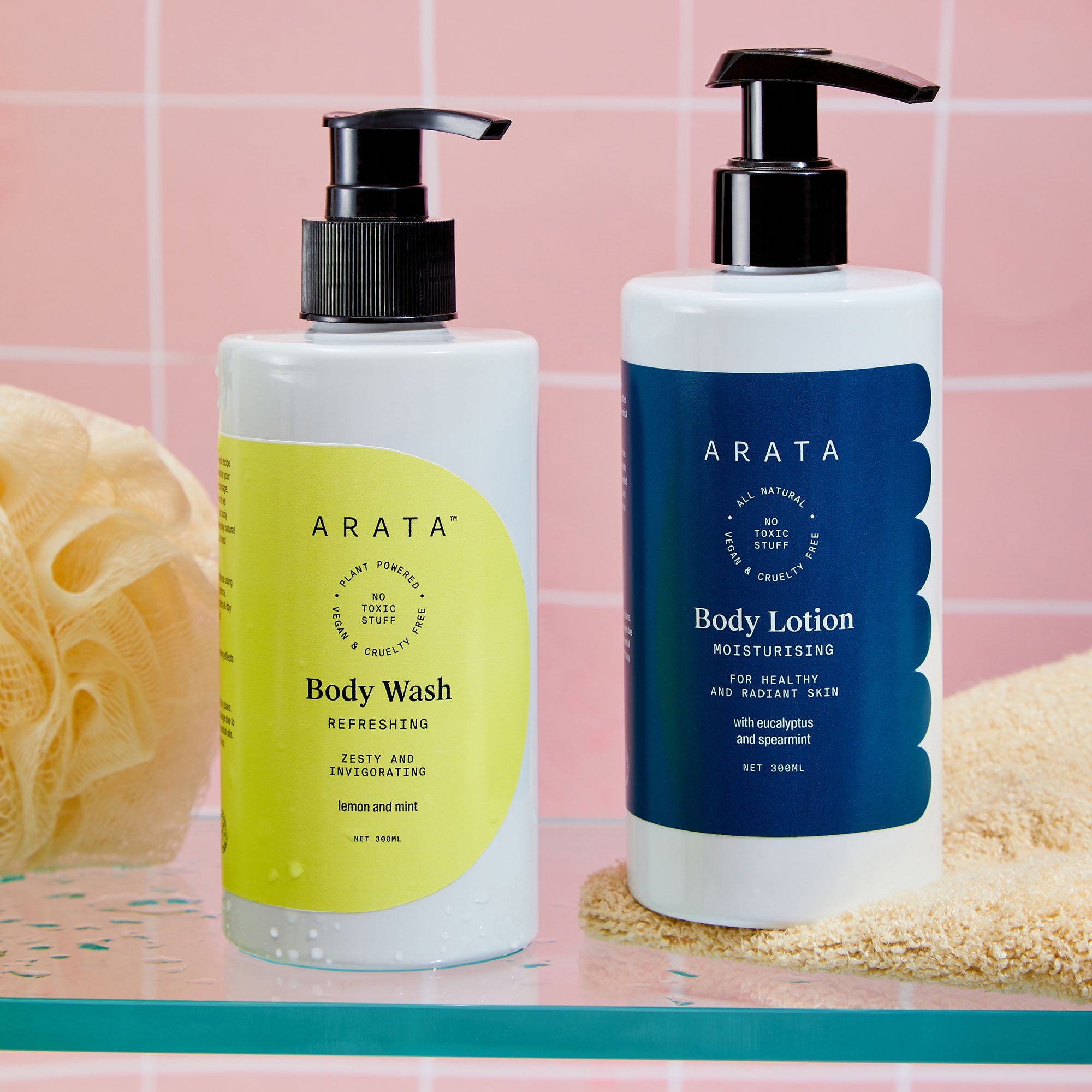 Arata Rejuvenating Bath & Body Combo