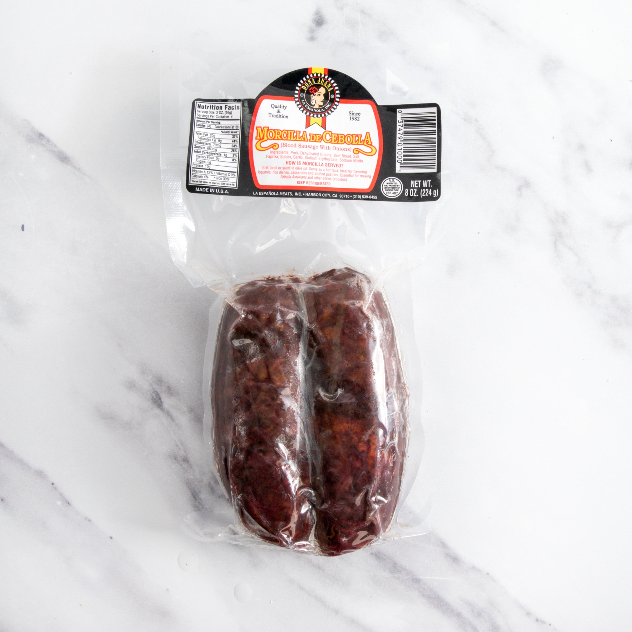 Swedish Potato Sausage ( 4 links per package) - Fresh sausage