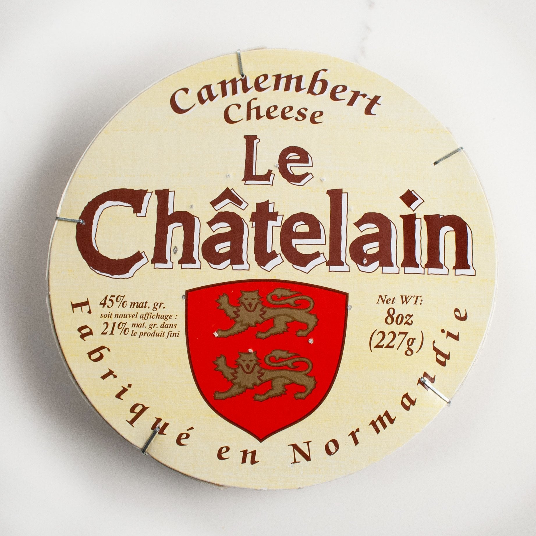 French Cheese Camembert Le Bocage - 8.8 oz - Imported From France Cow Milk