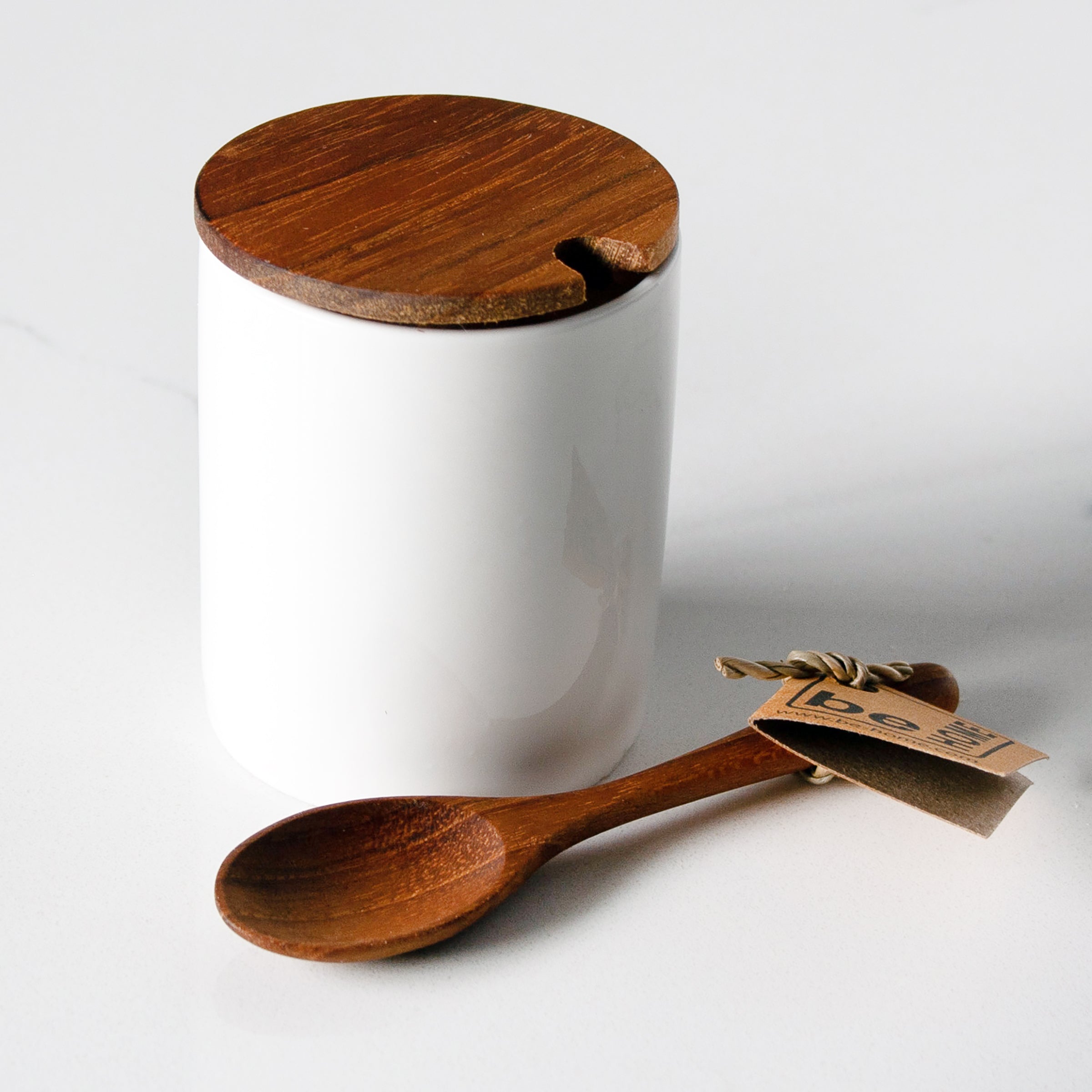 Ebony Teak Measuring Cups