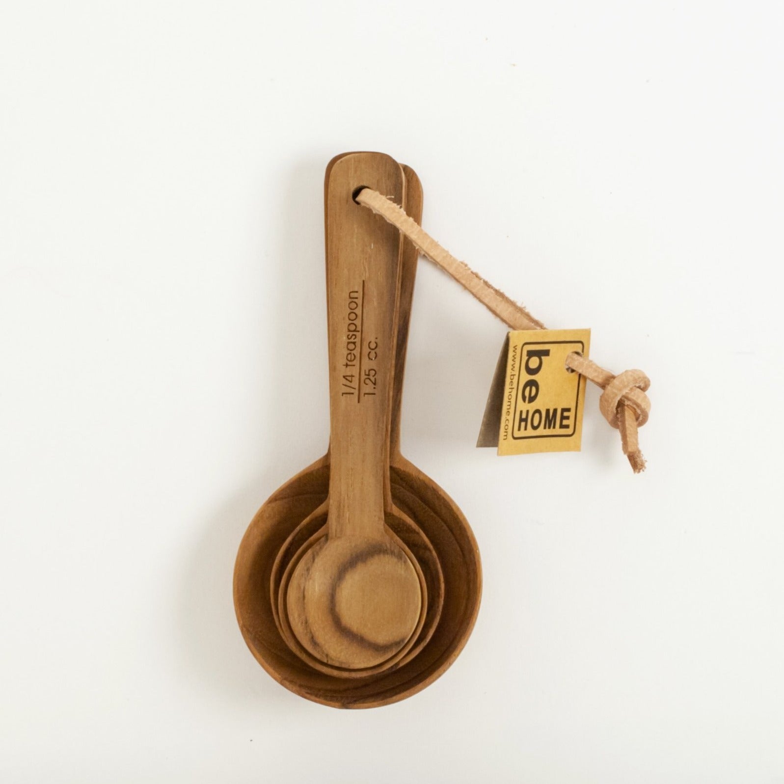 Teak Measuring Cups – Be Home