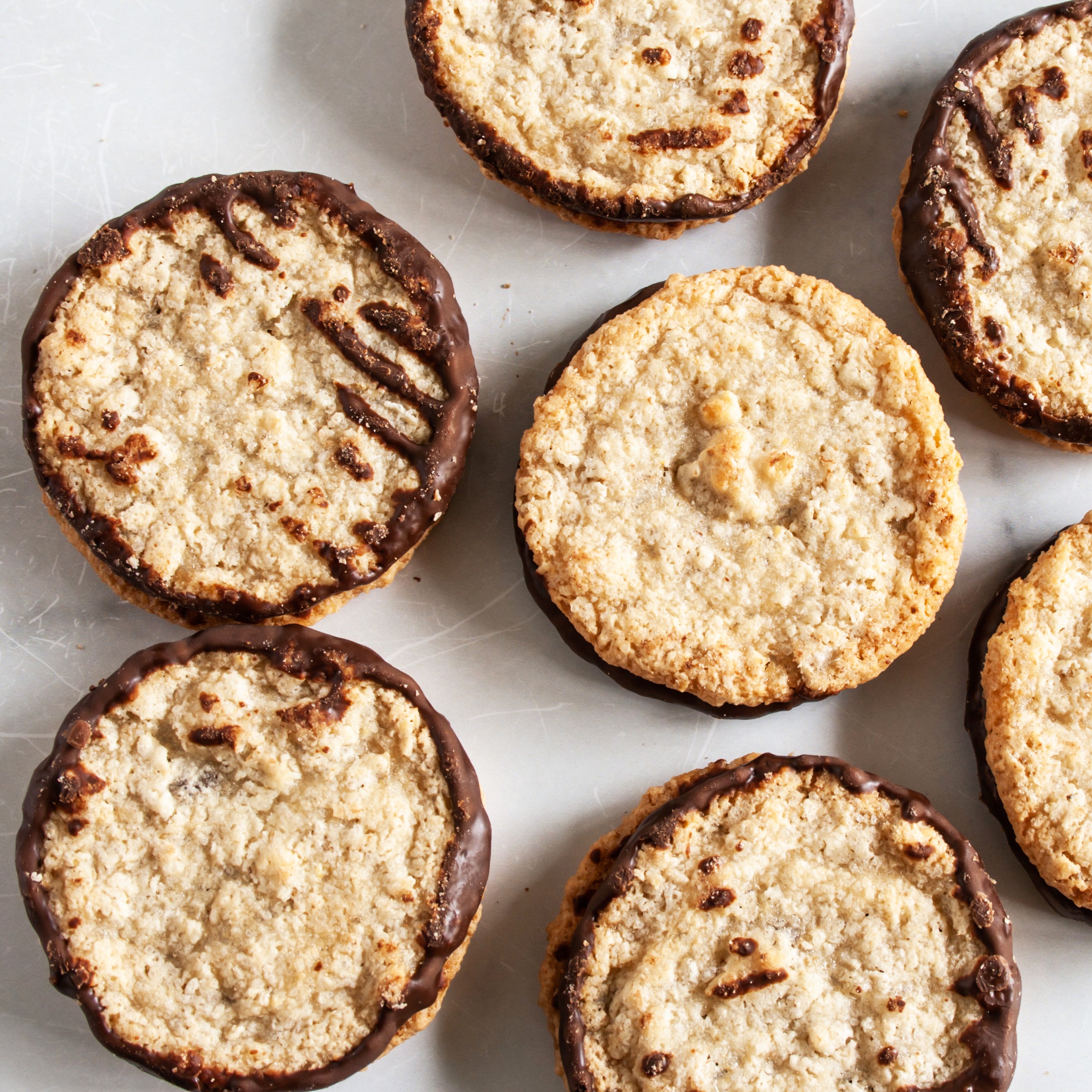 Swedish Double Chocolate Crisps Gille Cookies Biscuits Igourmet