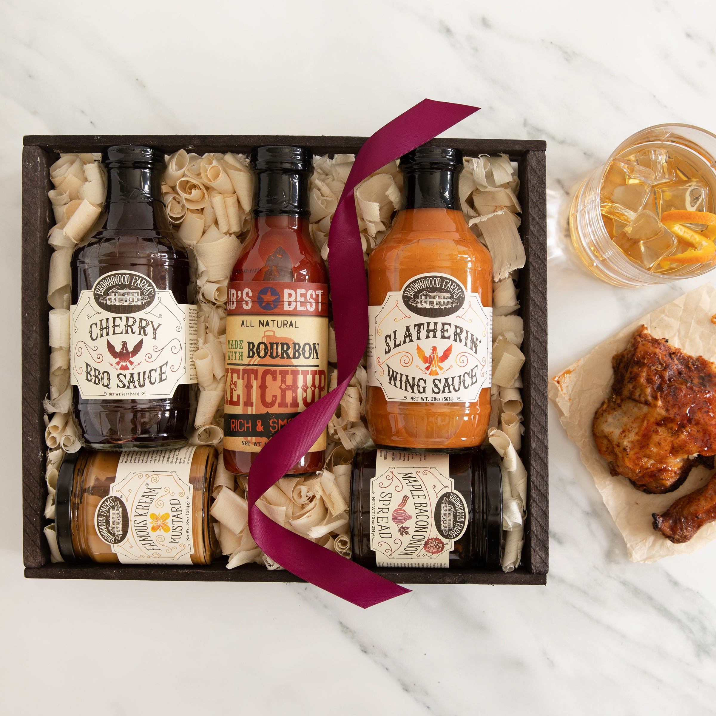 Get Grilling BBQ Sauces and Rub Gift Box by Sebastian & Co, 2 oz and 9  Fluid oz - Walmart.com