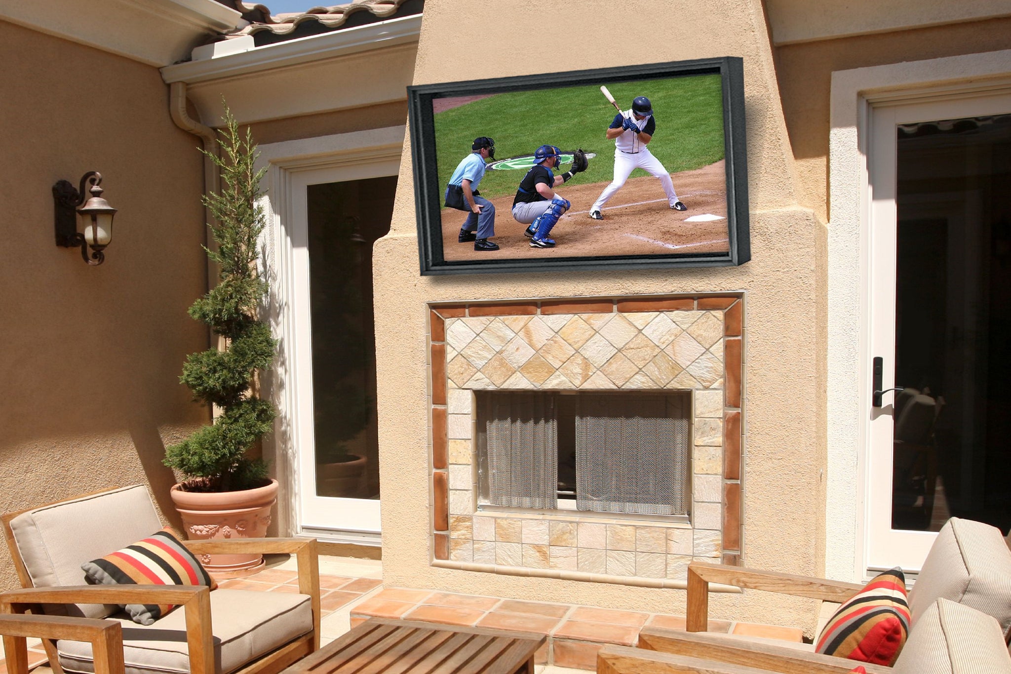 Apollo Outdoor Tv Enclosure Fits Most Tv S 50 55