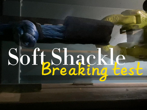 soft shackle breaking test