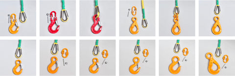 Big Winch Hook 12600kg--G80 Self Locking Safety Hook 10mm WLL 3.15ton –  George4x4 4WD Recovery Gear