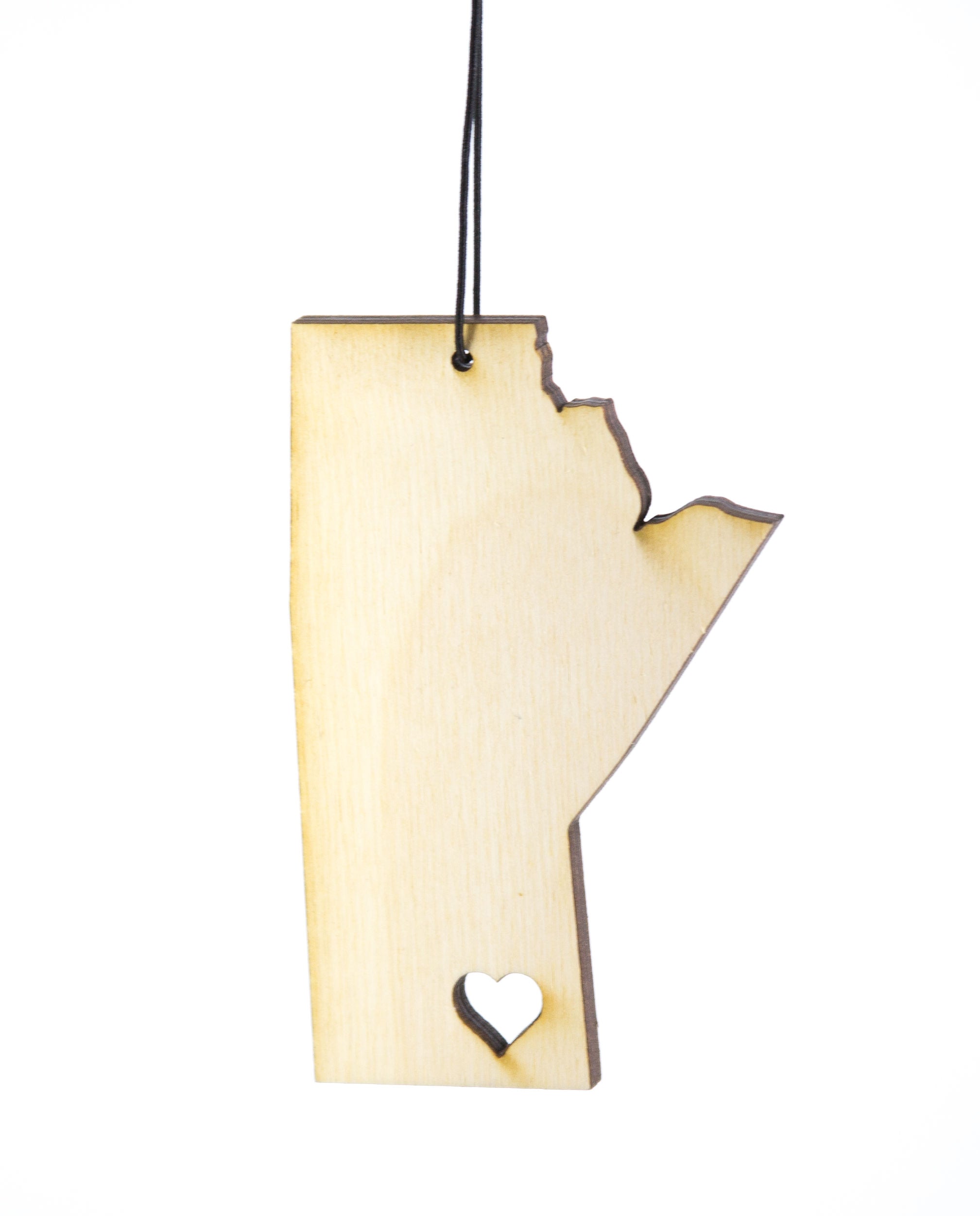 Manitoba Heart – Rescentable Wood Car Air Freshener – freshemblem