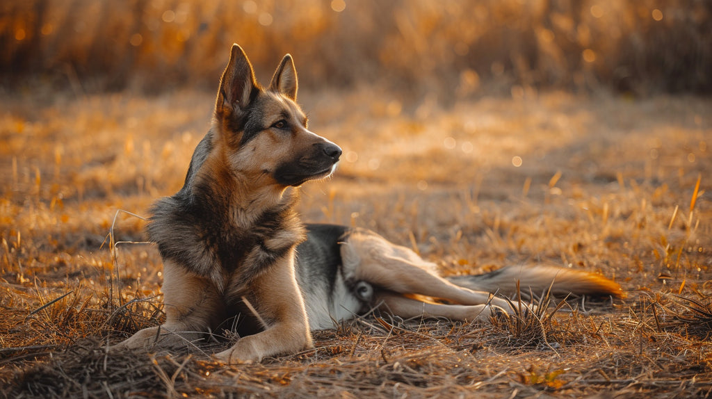 German Shepherd Australian Shepherd Mix-2