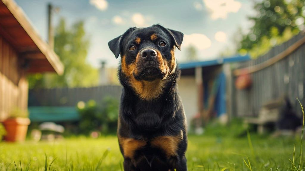 Pug Rottweiler Mix-1