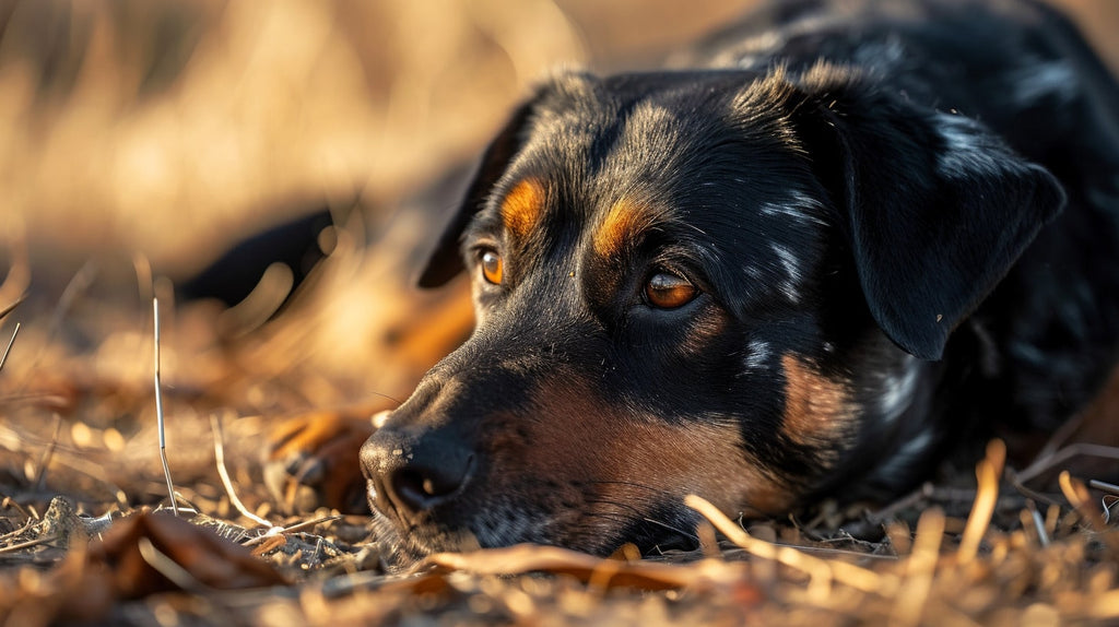 Rottweiler Blue Heeler Mix -1