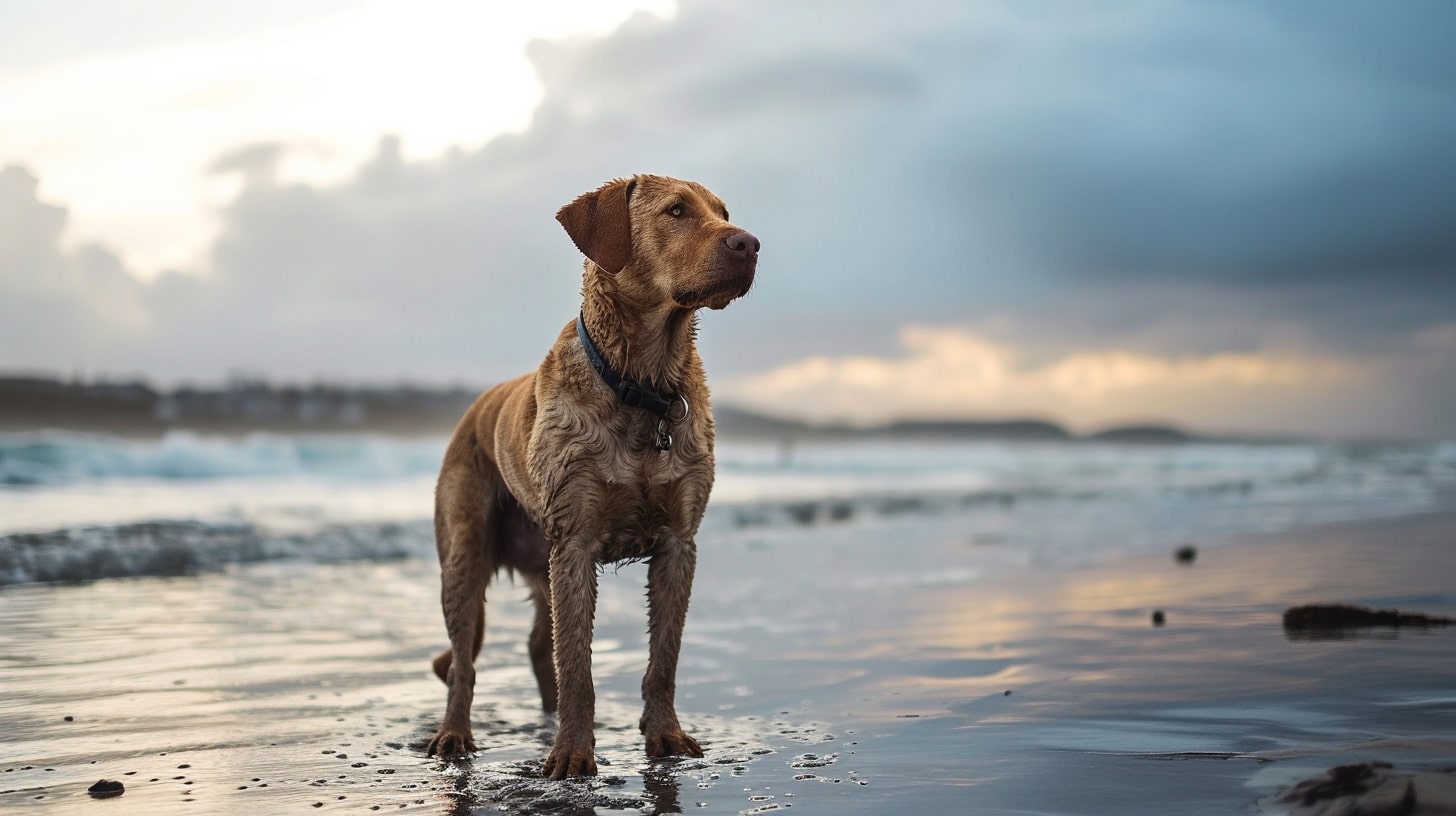 Labrador retriever deals mountain cur mix