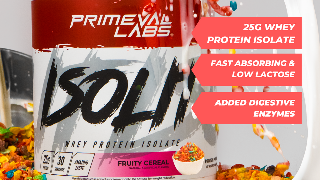 Isolit Whey Protein Isolate loaded with 9 EAA Aminos