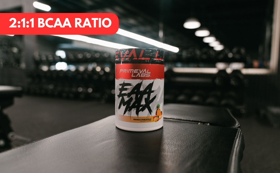 PRIMEVAL LABS EAA MAX ESSENTIAL AMINO ACID BCAA SUPPLEMENT