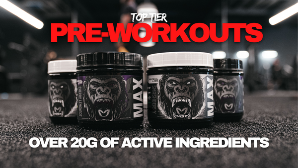 Ape Sh*t Max and Ape Sh*t Max Pump Pre-Workouts