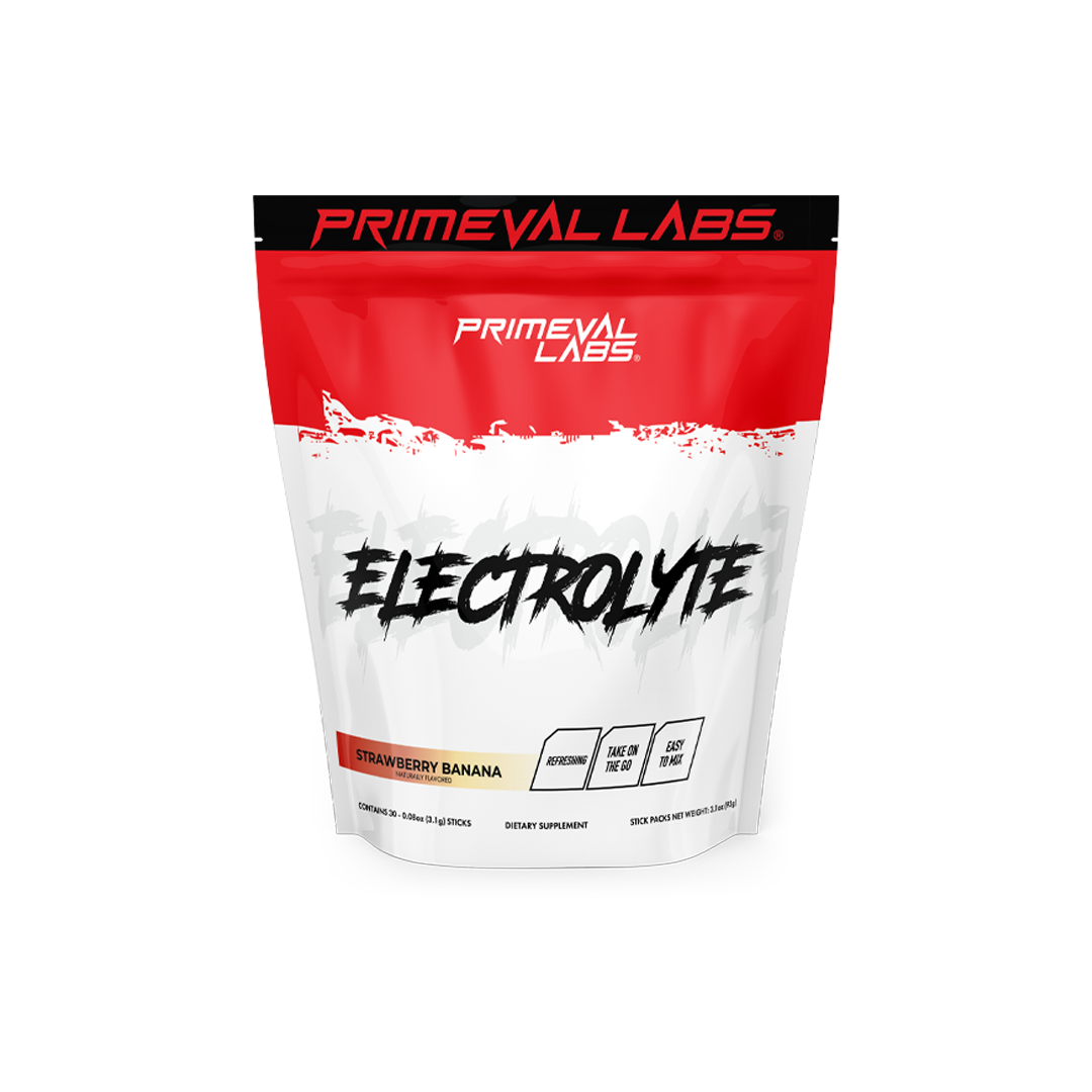 Electrolyte Sugar Free Hydration Drink Packets Primeval Labs