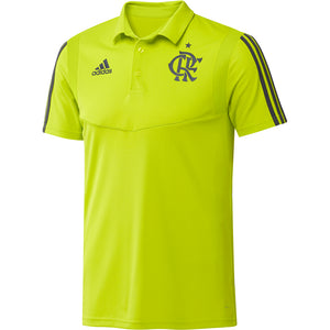 camisa flamengo polo treino verde adidas 2022