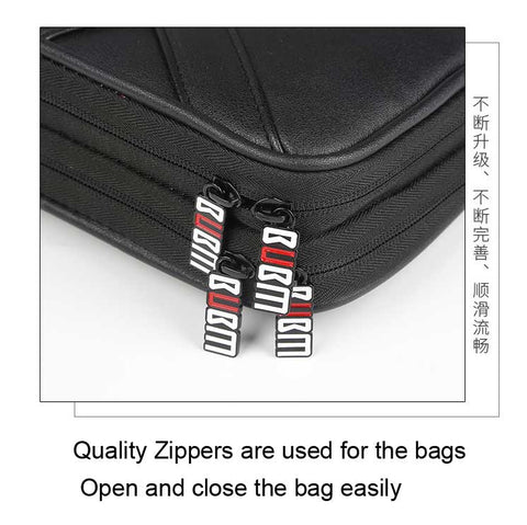 BUBM bags with good quality zippers