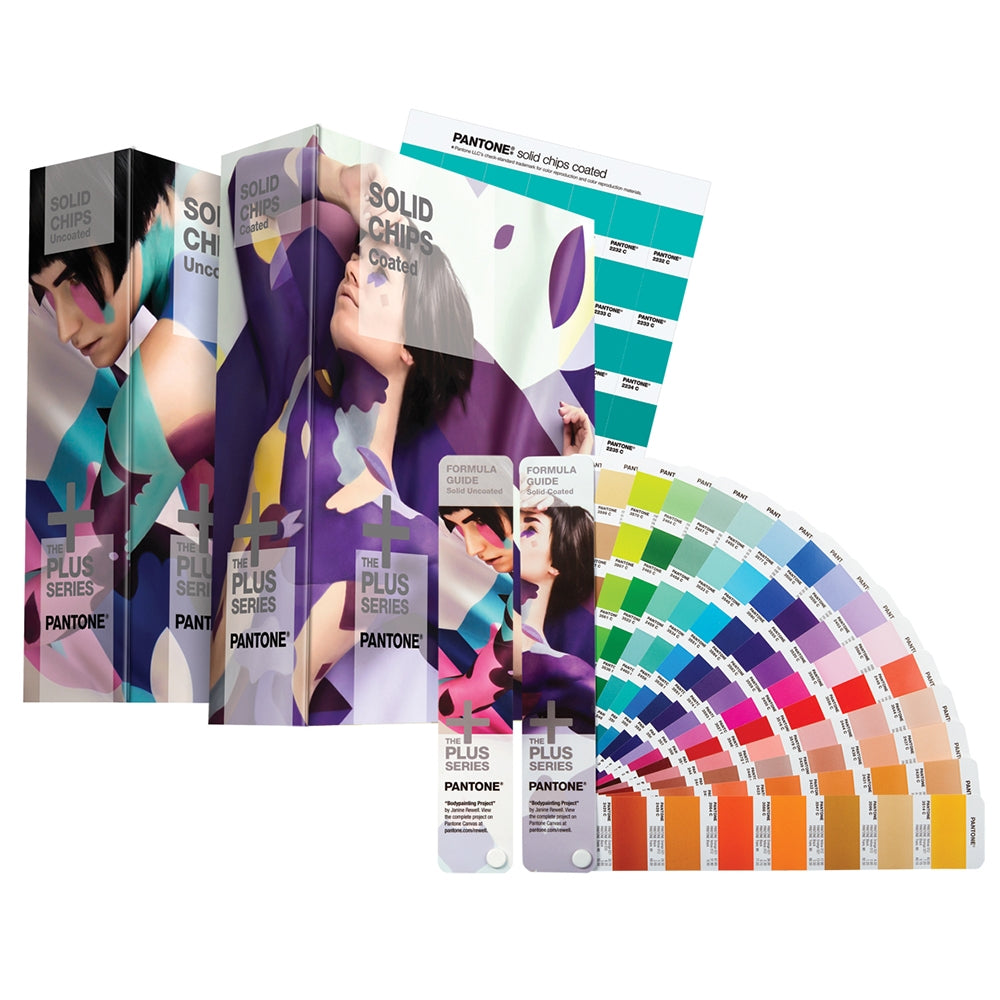 Pantone Plus Solid Color Set Formula Guide Set Solid Chips 16 Grafipress