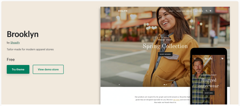 Brooklyn Shopify Theme