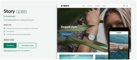 Story Shopify Theme