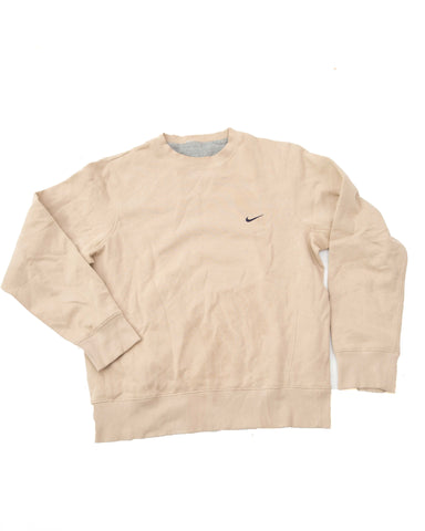 vintage nike sweater beige