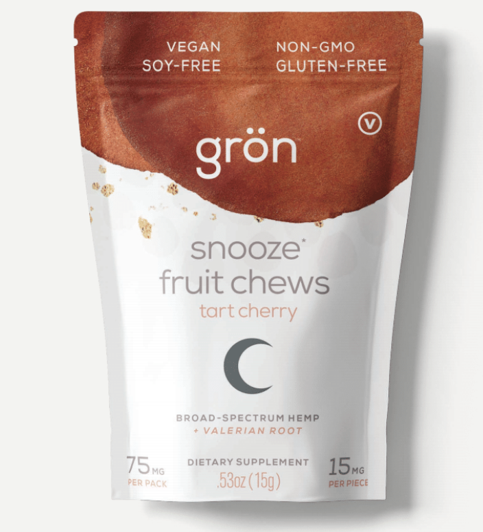 Snooze Fruit Chews: Tart Cherry Travel size