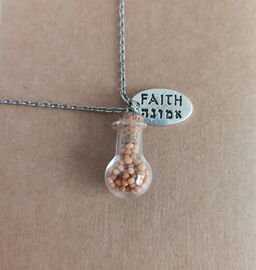 Faith Mustard Seed Necklace product shot