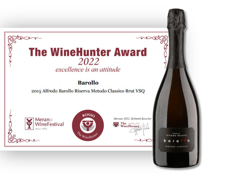 Premio Wine Hunter Método Clásico Alfredo Barollo