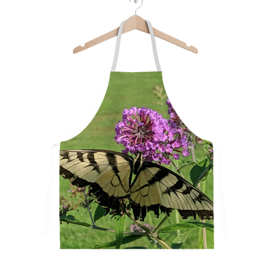 Classic Sublimation Adult Apron - Swallowtail Butterfly - The Nature Collection