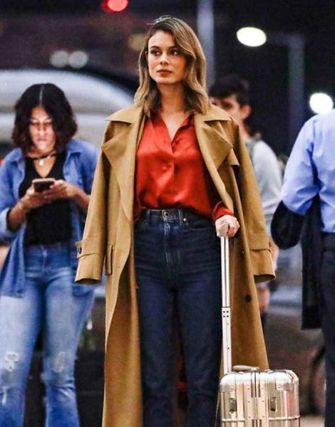 Noa Hamilton's chic airport outfit, photo from Netflix