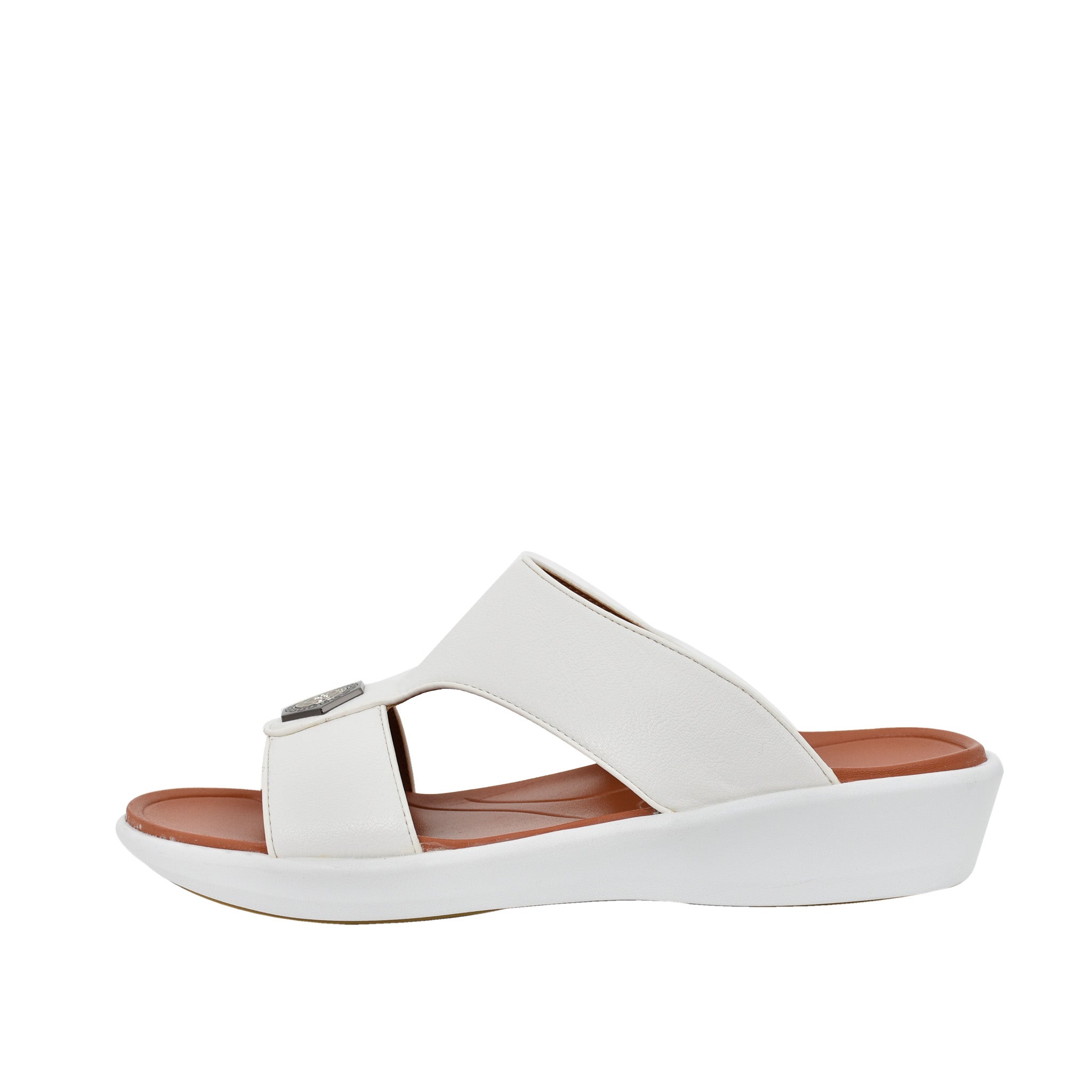 Shop Mens Ferrini Arabic Sandals White online in Dubai and UAE