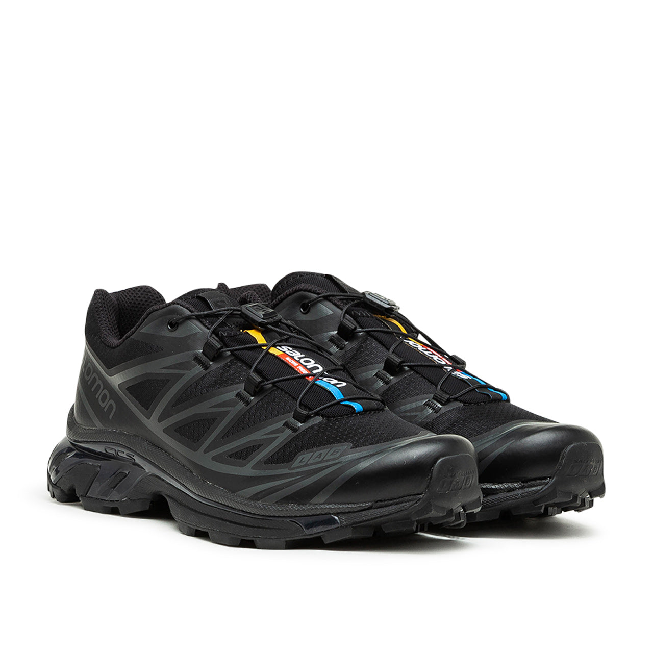 salomon xt-6 gtx (black / eden / green ash) L47292100 - a