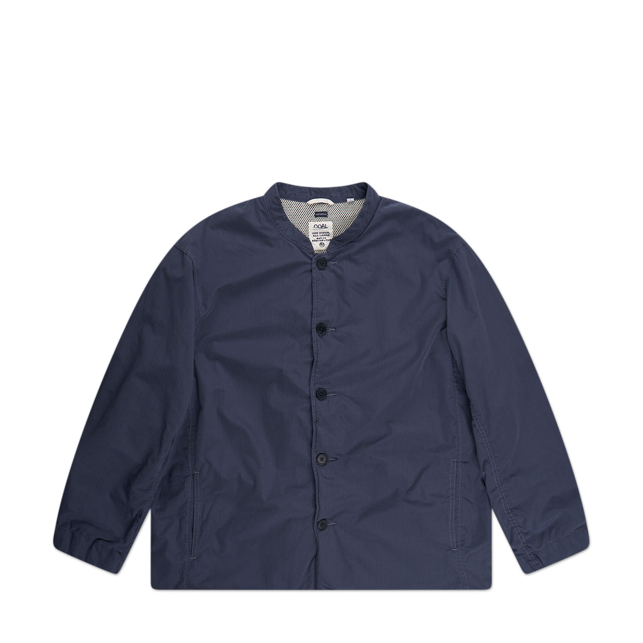 nanamica band collar jacket (charcoal) SUG225E - a.plus