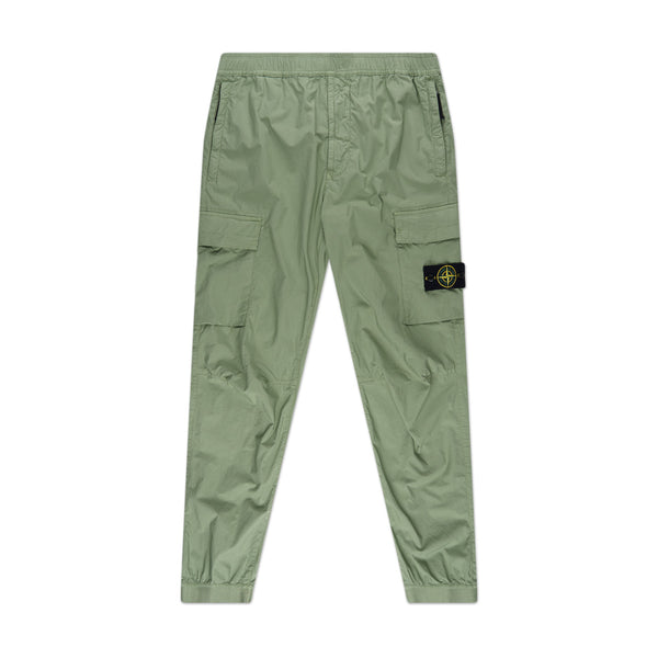 stone island regular tapered pants (sage) | a.plus