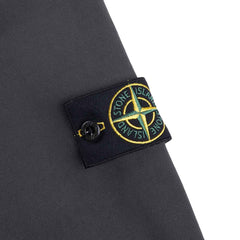 crew neck stone island logo patch on the right sleeve