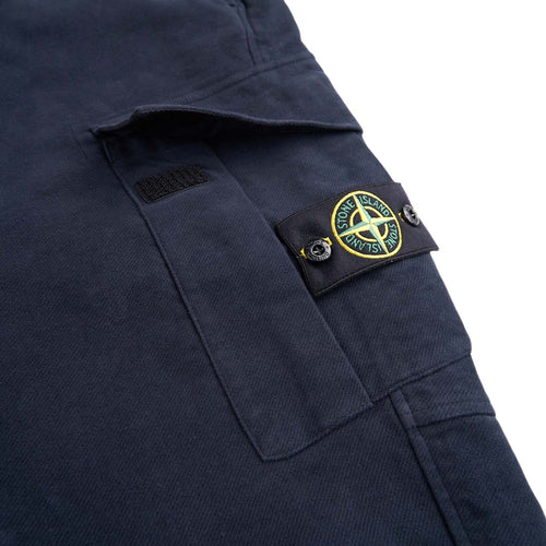 stone island pants for men in dark blue