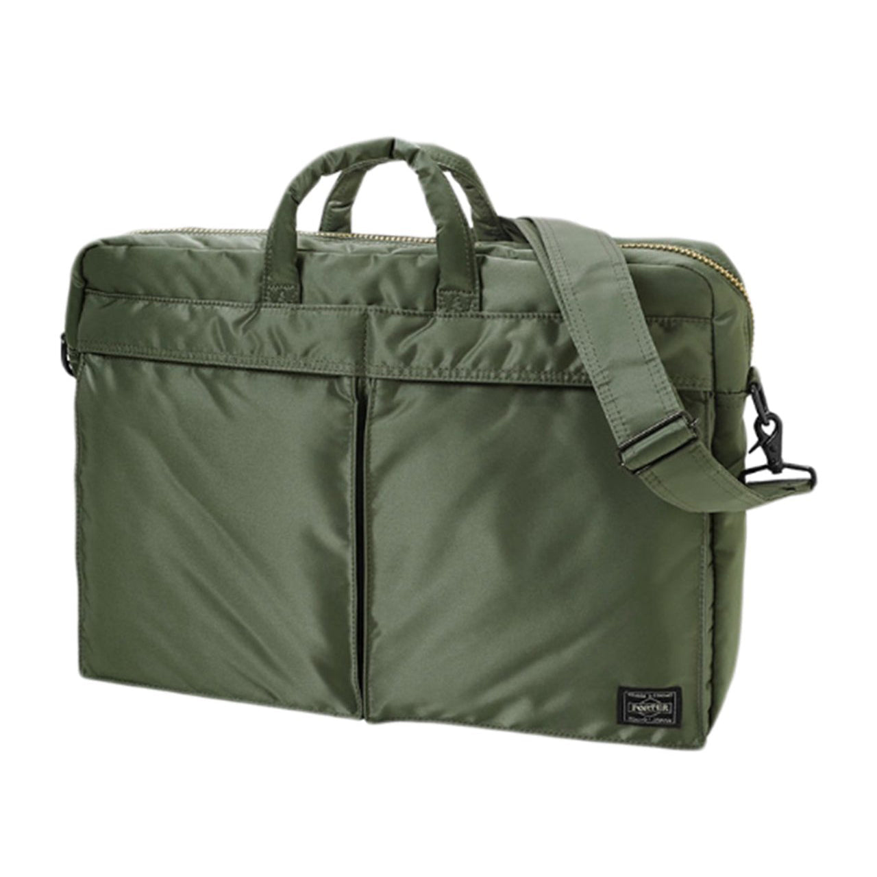 porter by yoshida counter shade 3way briefcase (woodland khaki