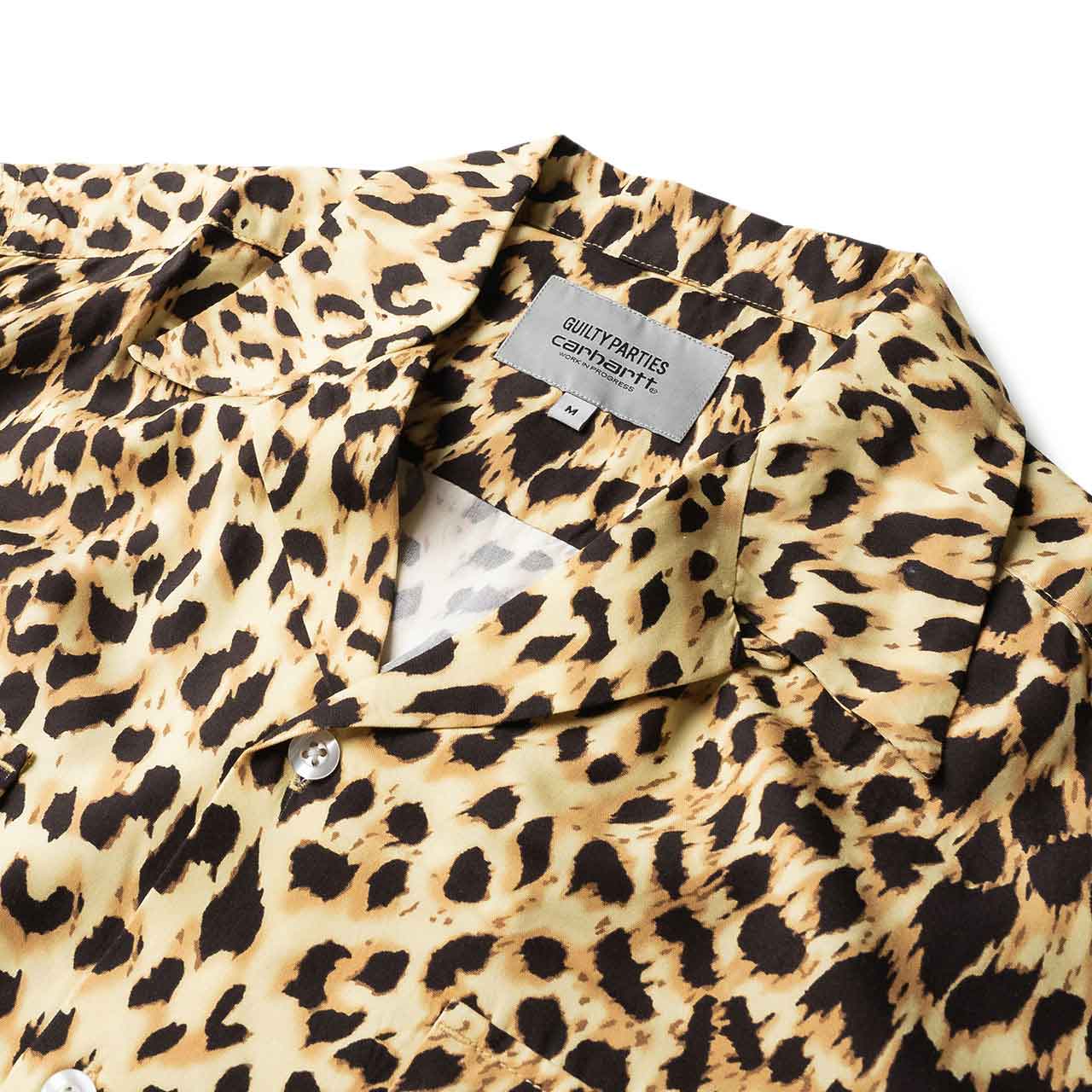 carhartt wip x wacko maria leopard shirt (leopard print)