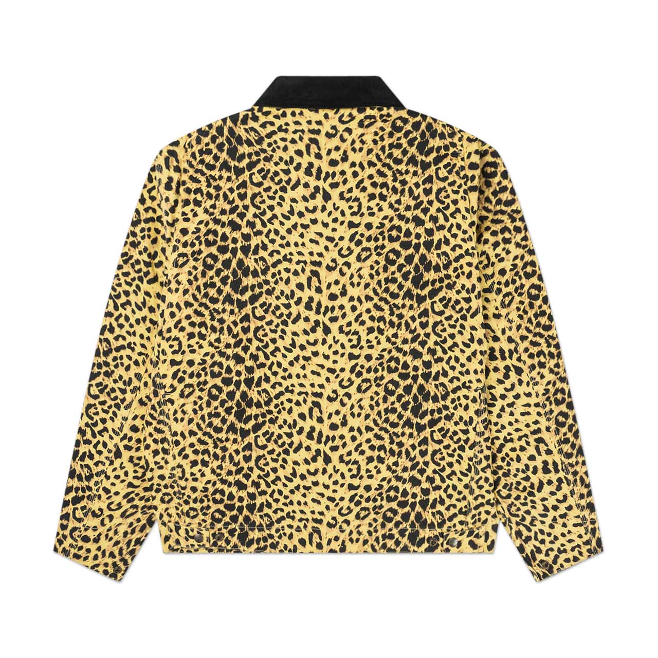 carhartt wip x wacko maria og detroit jacket (leopard print)