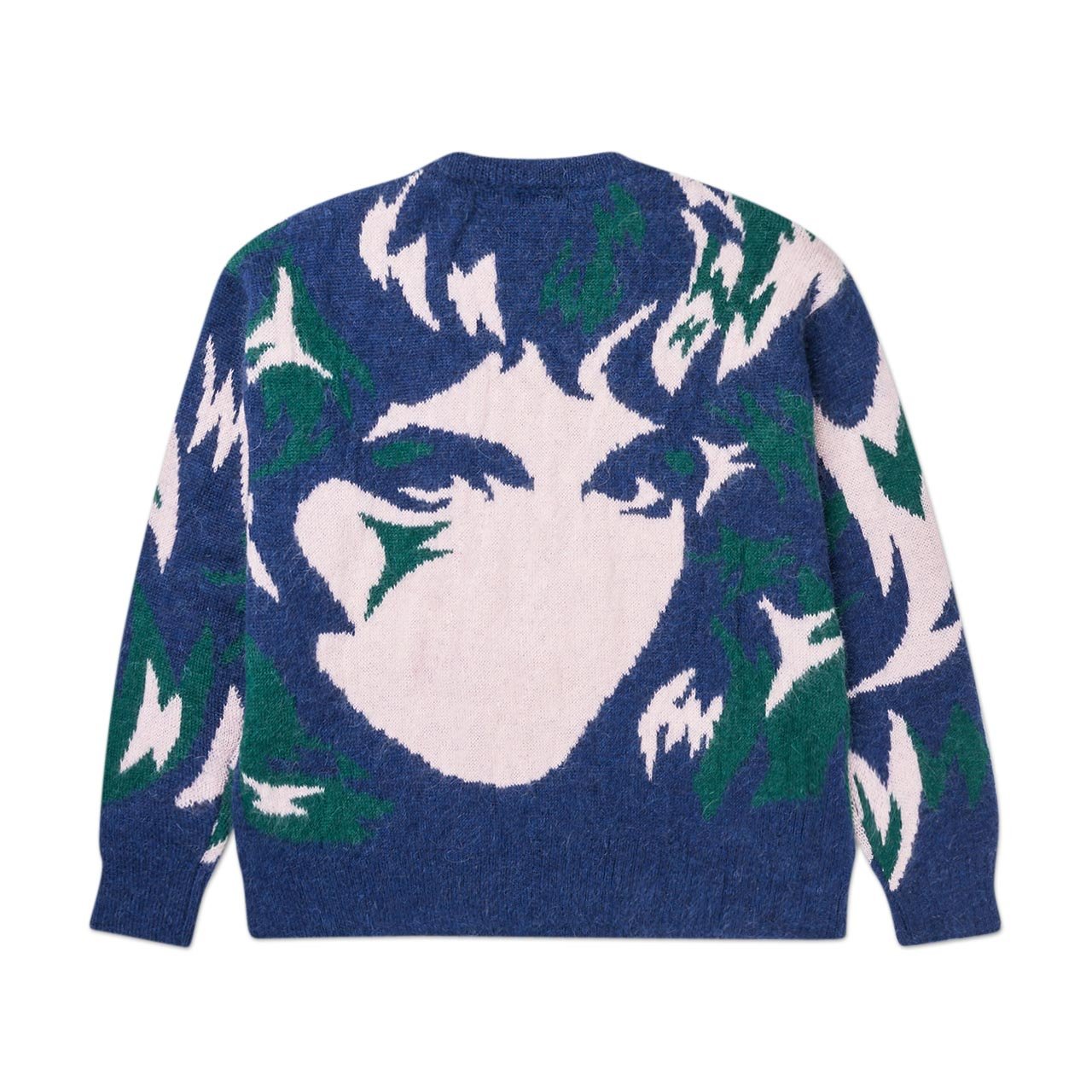 perks and mini handmaiden camo sweater (navy) | a.plus