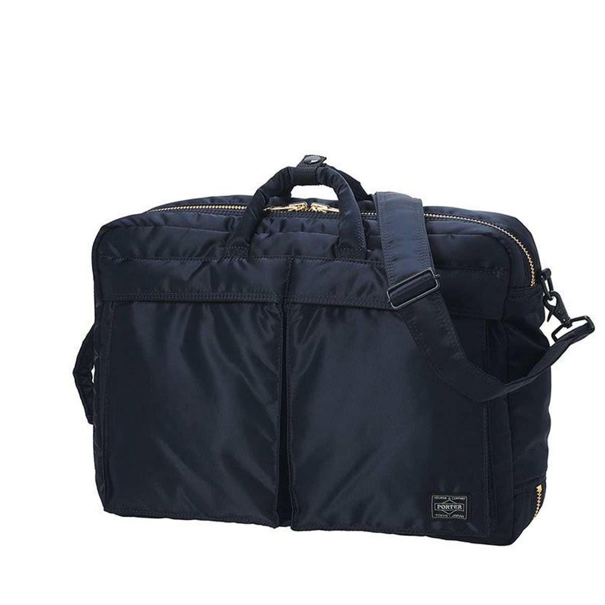 porter by yoshida tanker 3way briefcase (navy) | a.plus