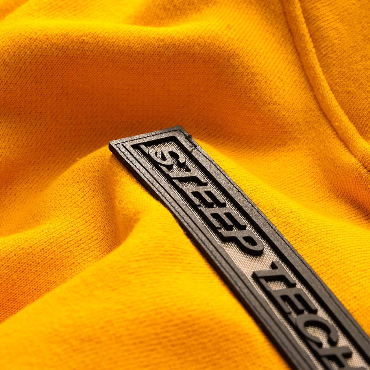 north face black and gold hoodie