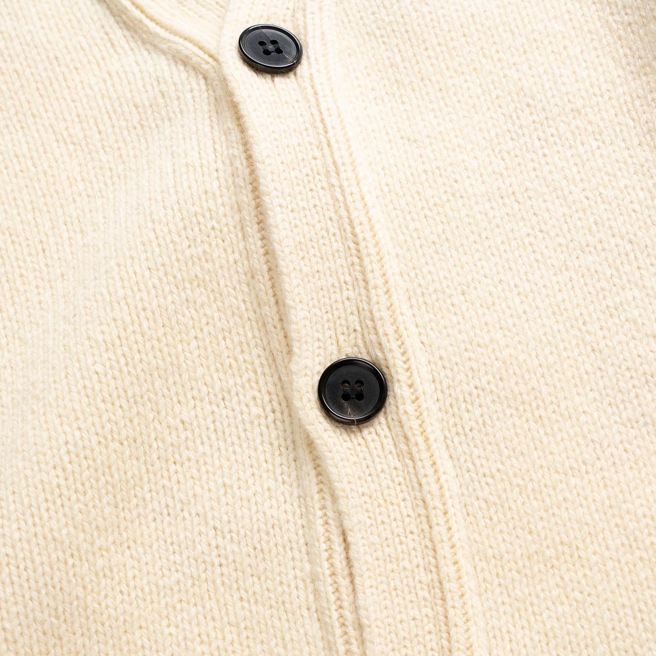 wacko maria classic cardigan (type-2) (white) | a.plus