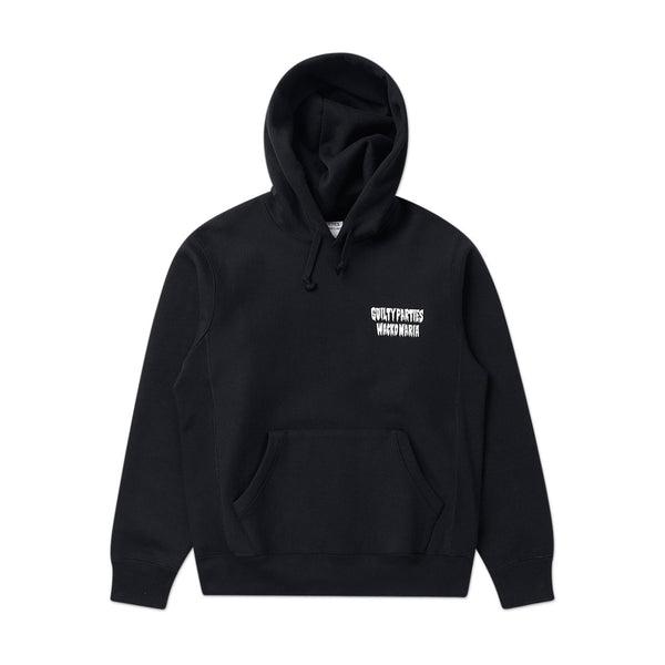 wacko maria heavy weight hoodie (type-3) (black) | a.plus