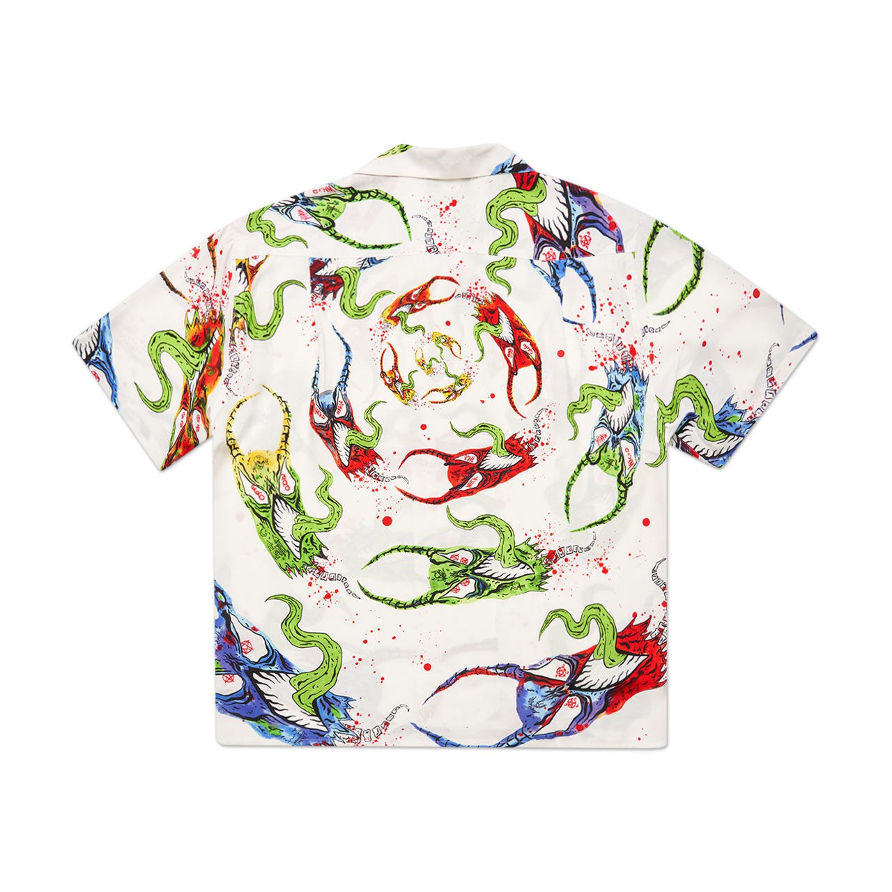 wacko maria 'neck face' hawaiian shirt (type-3) | a.plus